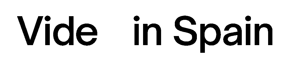 Video in Spain - Logo Black and White